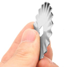 10pcs 45mm Rotary Cutter Pinking Replacement Blades for Leather Fabric Paper Lacework Sewing Tools