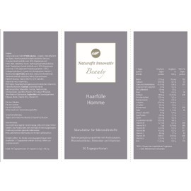 naturafit Haarfuelle Mann, Pack of 90 Capsules