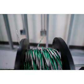 Southwire 15 ft. 12/3 Black/White/Green Solid CU THHN Tri-Wire