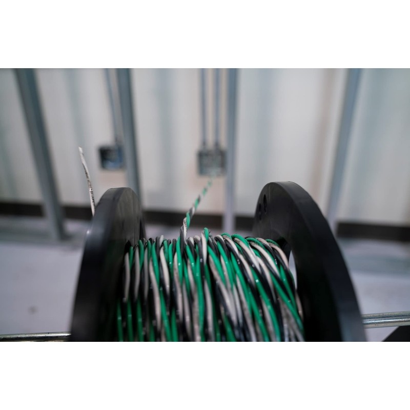 Southwire 15 ft. 12/3 Black/White/Green Solid CU THHN Tri-Wire