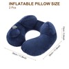 PATIKIL Automatic Inflatable Pillow, 2 Pcs Soft Flash Travel Neck