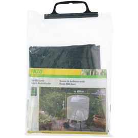 Kinzo BBQ cover - round - diameter 70 cm - 80 cm - black