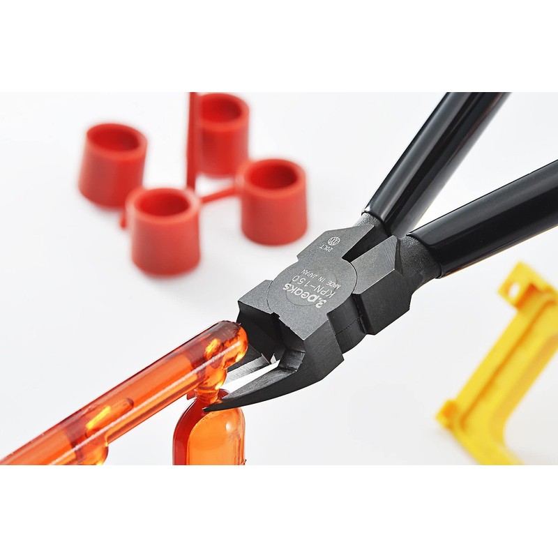 Three Peaks KPN-125G-S 3.peaks Single Blade Plastic Nippers 4.9 inches