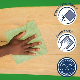 Sorbo Microfibre Multi Wipes, 16 Pack Reusable Household Cloths for Multi-Purpose cleaning and Perfect for Wet and Dry use, Machine Washable and Ideal for Chemical Free Cleaning