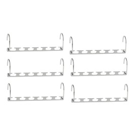 MYCAMBAY Magic Hangers - Hangers for Clothes - Space Saving Wardrobe/Closet Hangers - Clothes Hanger/Organiser – For Shirts, T-Shirts, Coats, Sweaters, Jeans, Dresses and More – Pack of 6