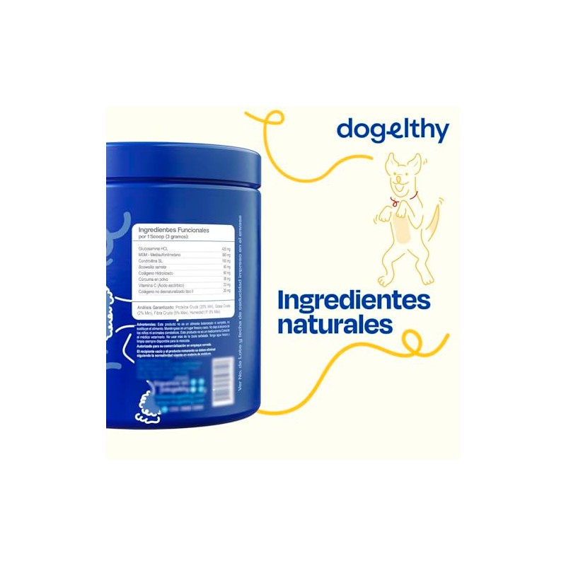 Dogelthy Multivitamin 20 en 1. Suplemento Multivitamínico para Perros