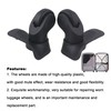 2 Pair Replacement Wheels for Luggage 360 Swivel Dual Suitcase