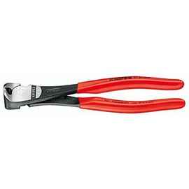 KNIPEX クニペックス パワーエンドカッティングニッパー 全長160mm プラスティックコーティングハンドル 6701-160