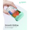 Betife Weekly Pill Organizer - AM/PM Travel Vitamin Container
