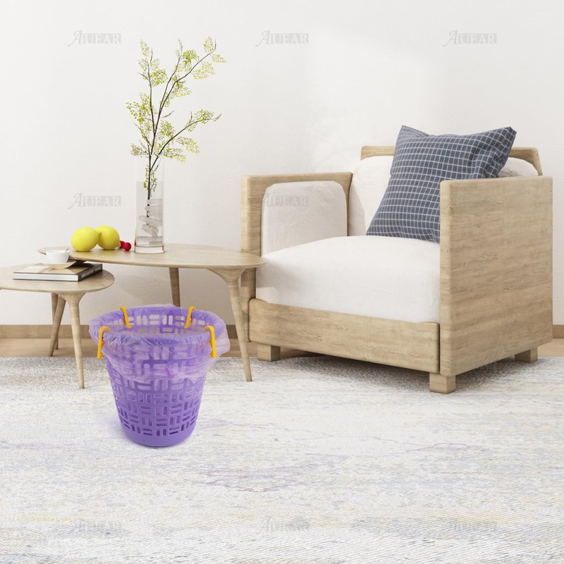 AUEAR, 10 Pack Yellow Plastic Garbage Bin Clip Non-Slip Clips