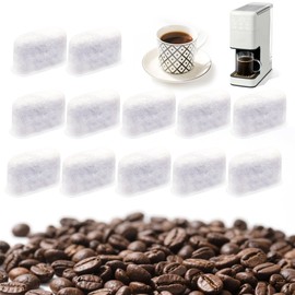 xcivi 12 Pack Replacement Coffee Filters Compatible with Drew Barrymore Coffee Maker, Coffee Filters for Beautiful Coffee Maker Charcoal Water Filters, Activated Carbon Replacement Water Filter