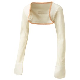 ScratchSleeves | Stay-on Scratch Mitts for Itchy Children | Cream/Cappuccino | 5-6y