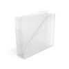Staples 576460 Translucent Poly File Folders Clear 6/Pack
