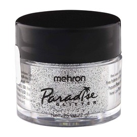 Mehron Makeup GlitterDust (.25 oz) (Silver)