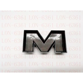Auto Front & Rear GMC Black Matte Black OVERLAY Emblem Badge Fit GMC Acadia Terrain