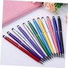 TEHAUX 12pcs Ballpoint Pen Capacitive Screen Touch Stylus Pen for