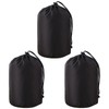 3Pcs Waterproof Drawstring Bag, Waterproof Sleeping Bag Cover & Compression