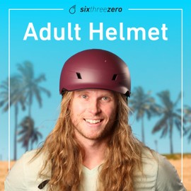 sixthreezero Bike Helmet, Adult Bicycle Helmet for Men and Women, Road and Street Cycling Helmets, Light Plum, Large