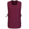 MISEMIYA KX-3301 Unisex Apron Cleaning Sanitary, Garnet 68