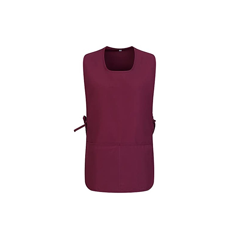 MISEMIYA KX-3301 Unisex Apron Cleaning Sanitary, Garnet 68
