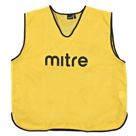 Mitre Training Bibs Yellow/Black Senior T21503