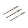 3pcs Nail Drill Bits Professional Russian Style Front Replaceable Grinding