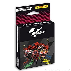 Panini Moto GP Sticker Blister Pack of 10 004537KBF10