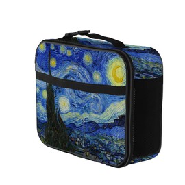 PasTard Van Gogh Lunch Bag Reusable Insulated Starry Night Lunch Box Keep Food Cooler Thermal Lunch Tote for Women Men