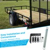 Left Side Trailer Tail Gate Spring Lift Assist Kit -