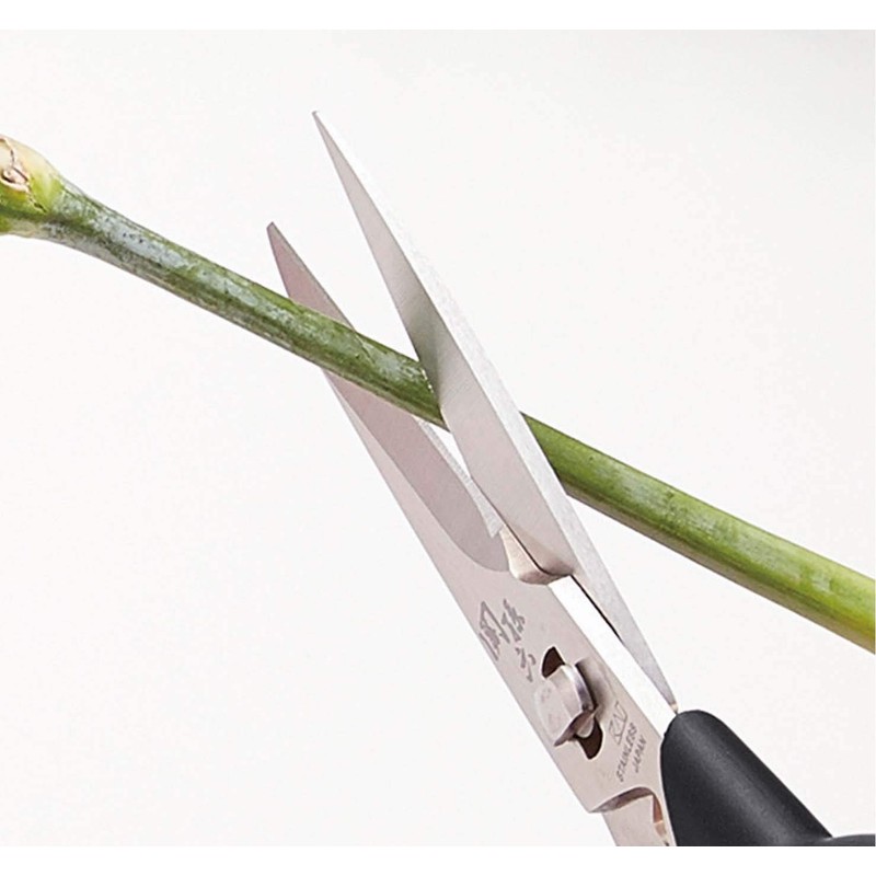 Kai KAI Seki Magoroku Flower Cutting Shears, Black, Approx. Width