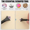 6 Pcs Plastic Scraper - Non-Scratch Crevice Cleaning Tool Multi-Purpose