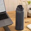 Hydrapeak Oasis 32 oz Water Bottle with Chug Lid, Stainless