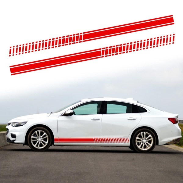 ramuel Universal Vinyl Side Body Car Stripe Decals Sports Car