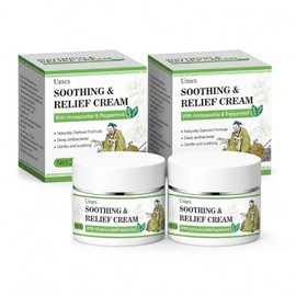 Umex Crema corporal hidratante para pieles secas, sensibles y ásperas - Loción hidratante con madreselva y menta para una piel suave, tersa y nutrida