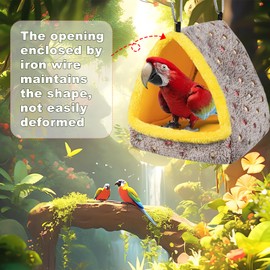 Namolit Bird House Bird Bedding for Cage Plush for Parrot Guinea Pig Chinchilla Hedgehog in Winter