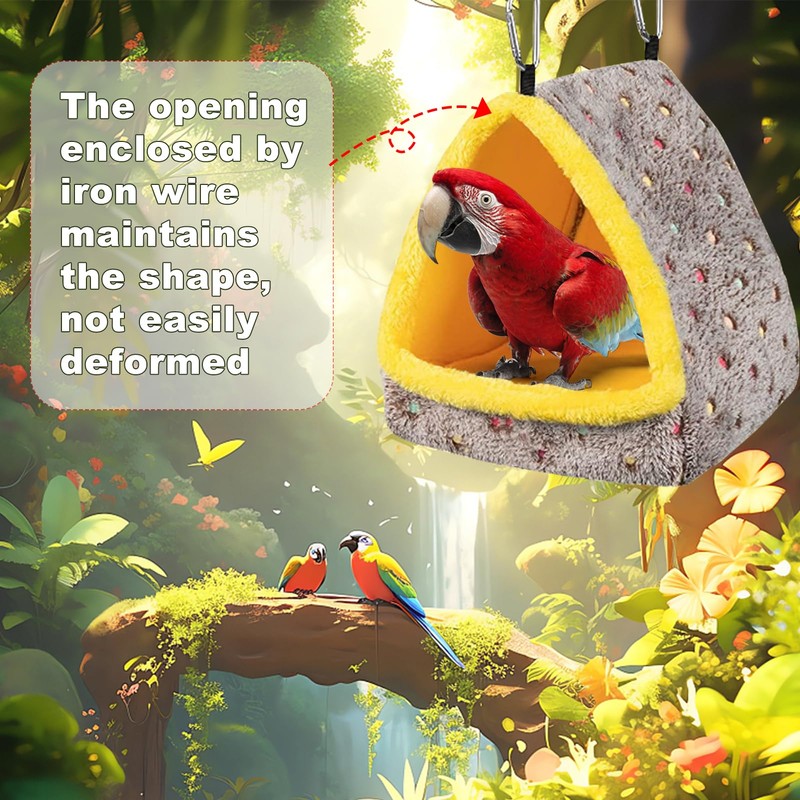 Namolit Bird House Bird Bedding for Cage Plush for Parrot