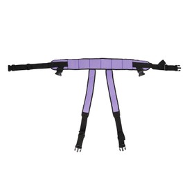 Wheelchair Harness Adjustable Double Shoulder Vest Design Wheelchair Seatbelt with Buckle for Patient Elderly Disabled