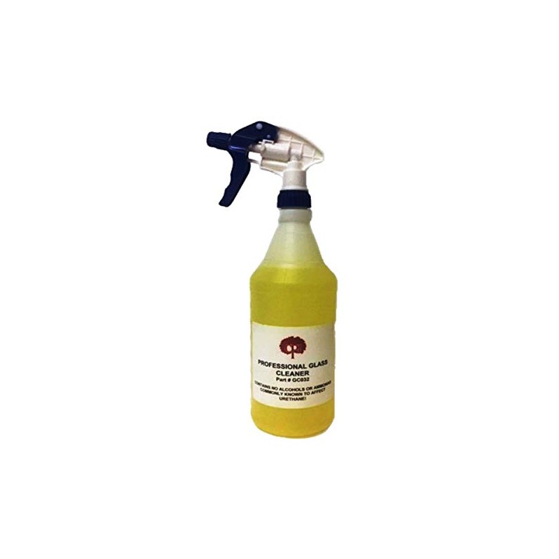 Clean + Professional Glass Cleaner, Quickly Dissolves Grease, Grime, and