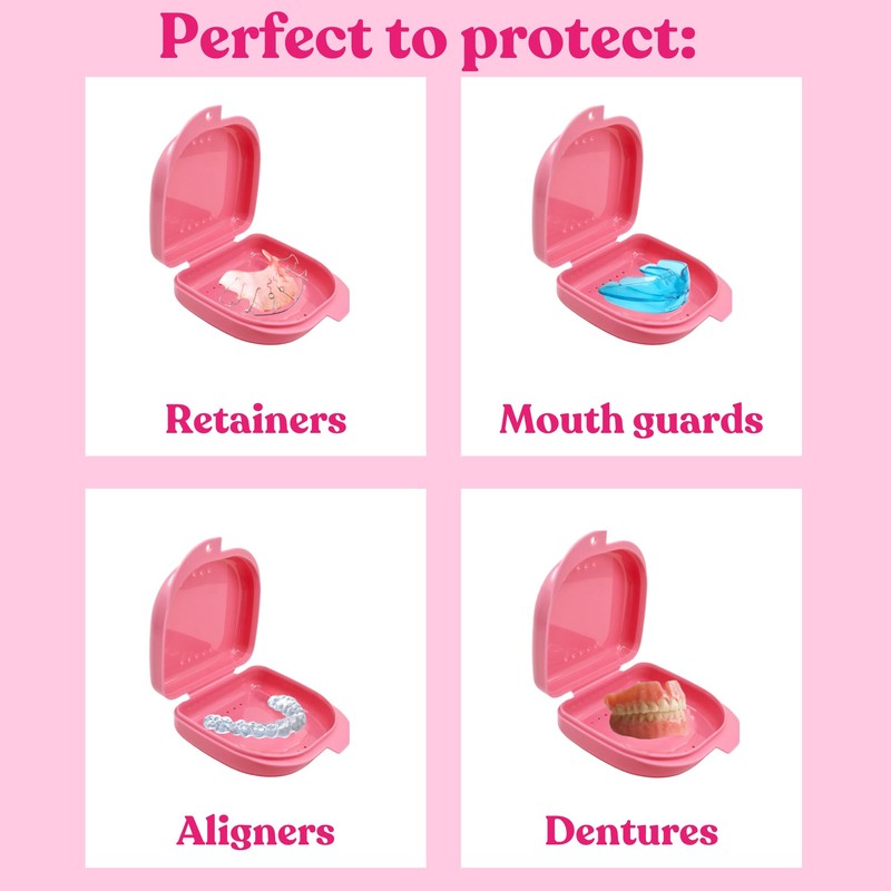 Genco Dental Retainer Case - Mouthguard Case - Mouth Guard