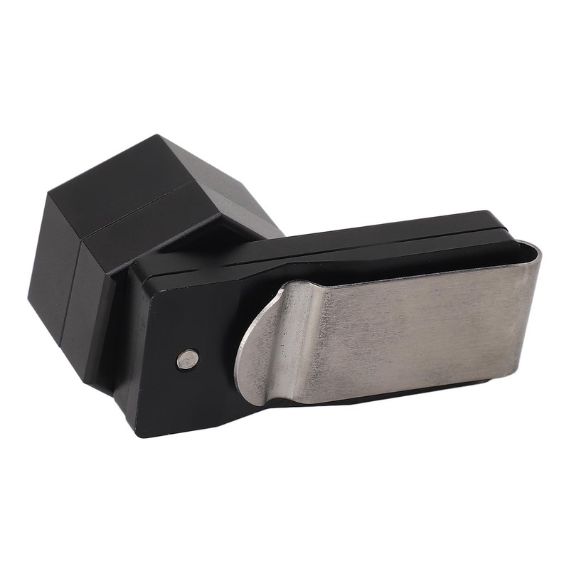 Mini Portable Magnetic Billiard Cue Chalk Case Black Billiard Cue