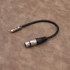 RCA Female to XLR 3 Pin Female Converter Adapter Cable