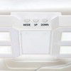 Lily's Home Minimalist LED Clock with 3 Adjustable Brightness Levels