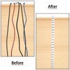 COOYA Cable Management Sleeve Cord Organizer Concealer for TV/Computer/Office, 60