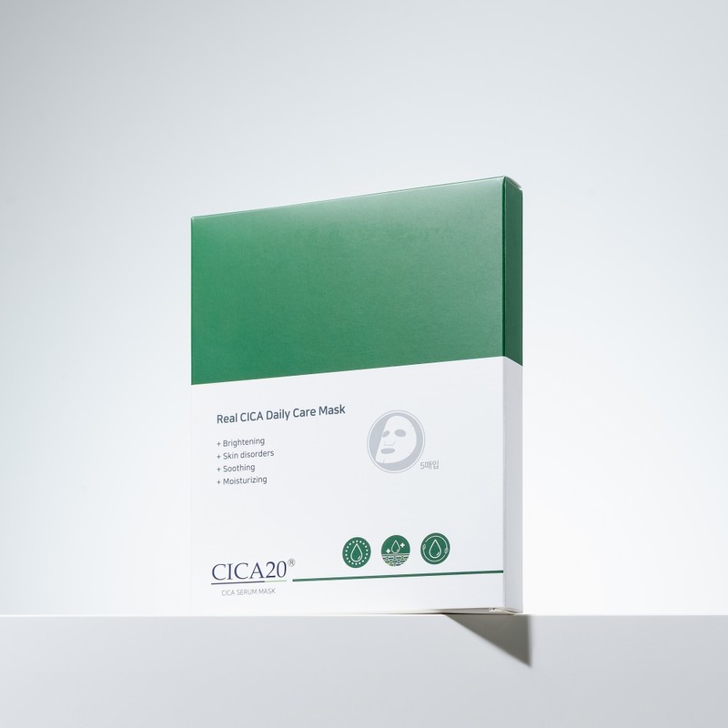 Sica 20 [Head office certified store] Cica20 mask pack 5