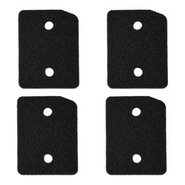 4 Pack Dryer Filter Replacement Compatible with Miele T1 Series Heat Pump Tumble Dryers, 207 x 157 x 30mm, Foam Sponge Filter (Replacement Parts 9164761)