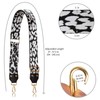 Allzedream Wide Purse Strap 2" Adjustable Replacement Crossbody Bags Animal