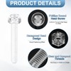 uxcell 100 Sets Clear Acrylic Screws and Nuts Kit, M3
