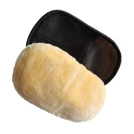 Generic Veewon 2pcs Wool Car Wash Gloves Car Wash Wool Glove Microfiber Wool Washing Cleaning Glove Polishing Waxing Mitt, BLDUS2024031805, Black