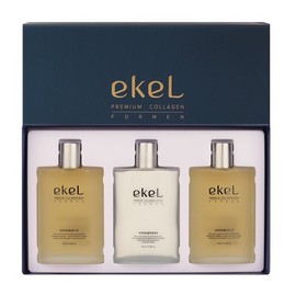Ikel 이켈 포맨 프리미엄 콜라겐 150ml 스킨2+로션1 기초세트 Ekel For Men Premium Collagen 150ml Skin 2 + Lotion 1 Basic Set