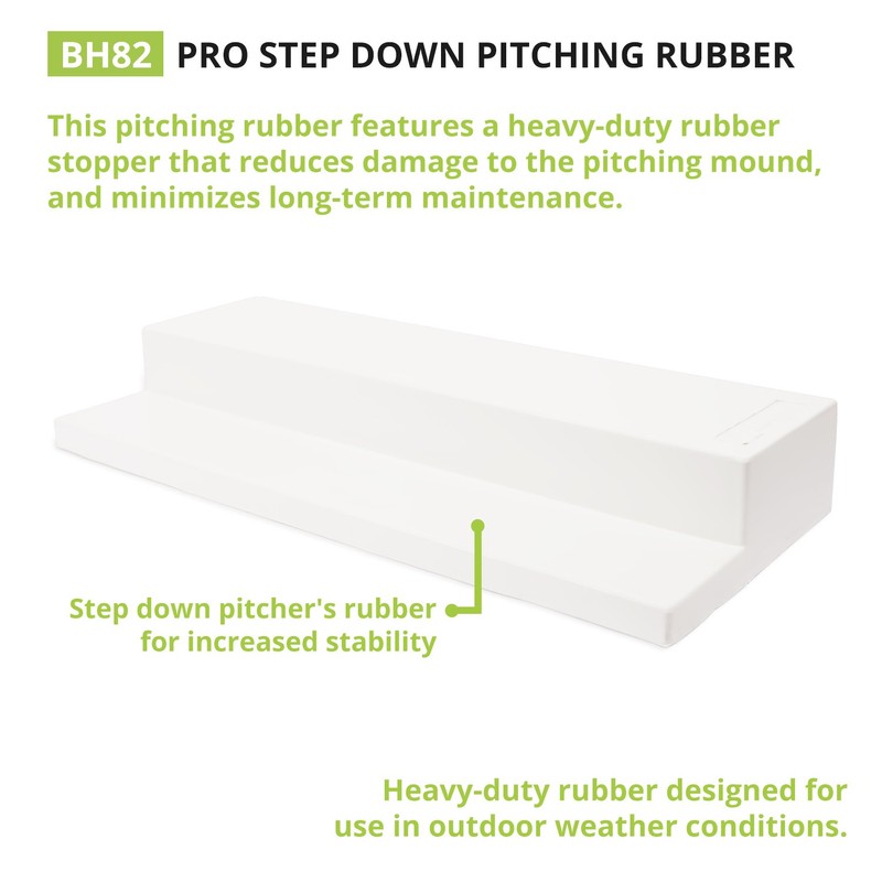 Champion Sports Pro Step Down Pitching Rubber